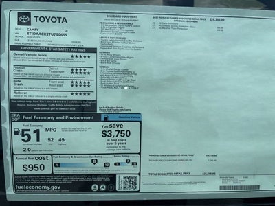 2026 Toyota Camry LE